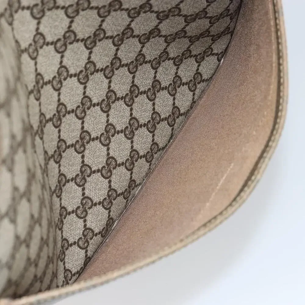 Gucci GG Supreme Web Tote Bag Beige